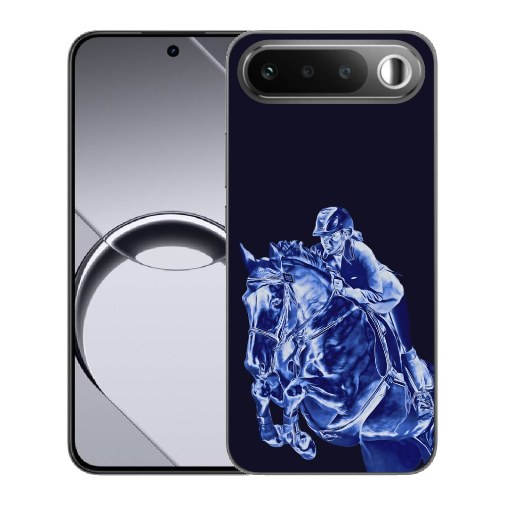 Gelový kryt mmCase na Realme 16 5G - dostihový kůň