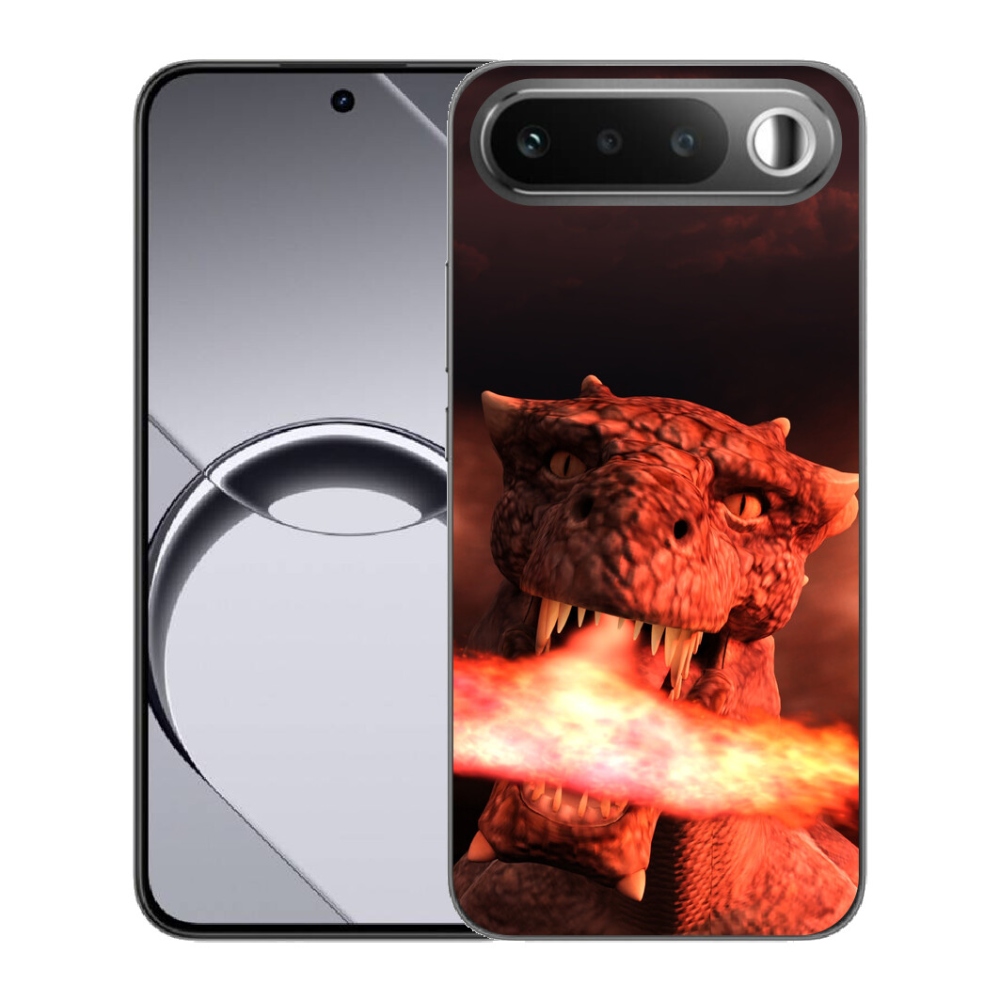 Gelový kryt mmCase na Realme 16 5G - drak