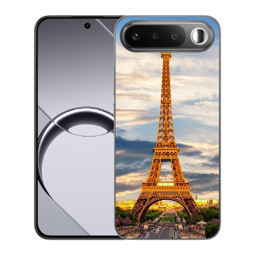 Gelový kryt mmCase na Realme 16 5G - eiffelova věž 3
