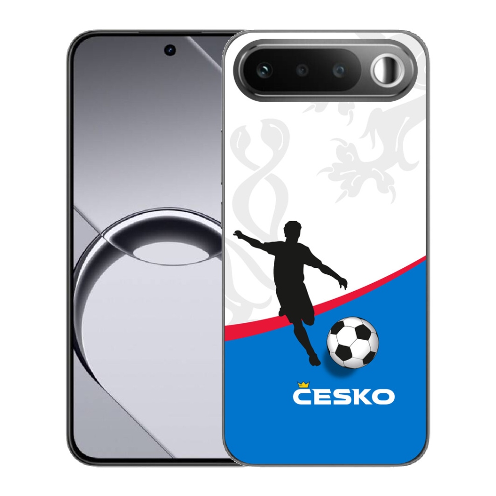 Gelový kryt mmCase na Realme 16 5G - fotbal Česko 1