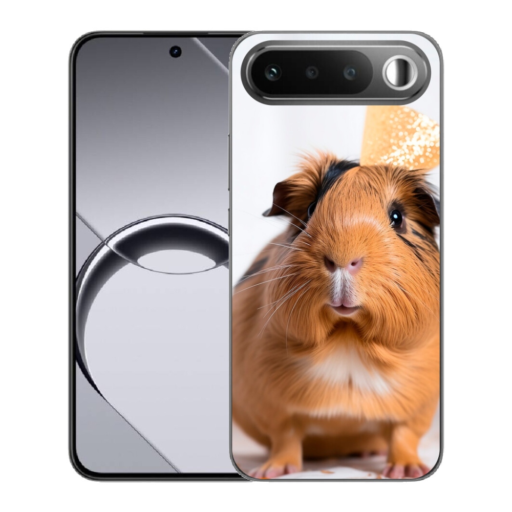 Gelový kryt mmCase na Realme 16 5G - hnědé morče