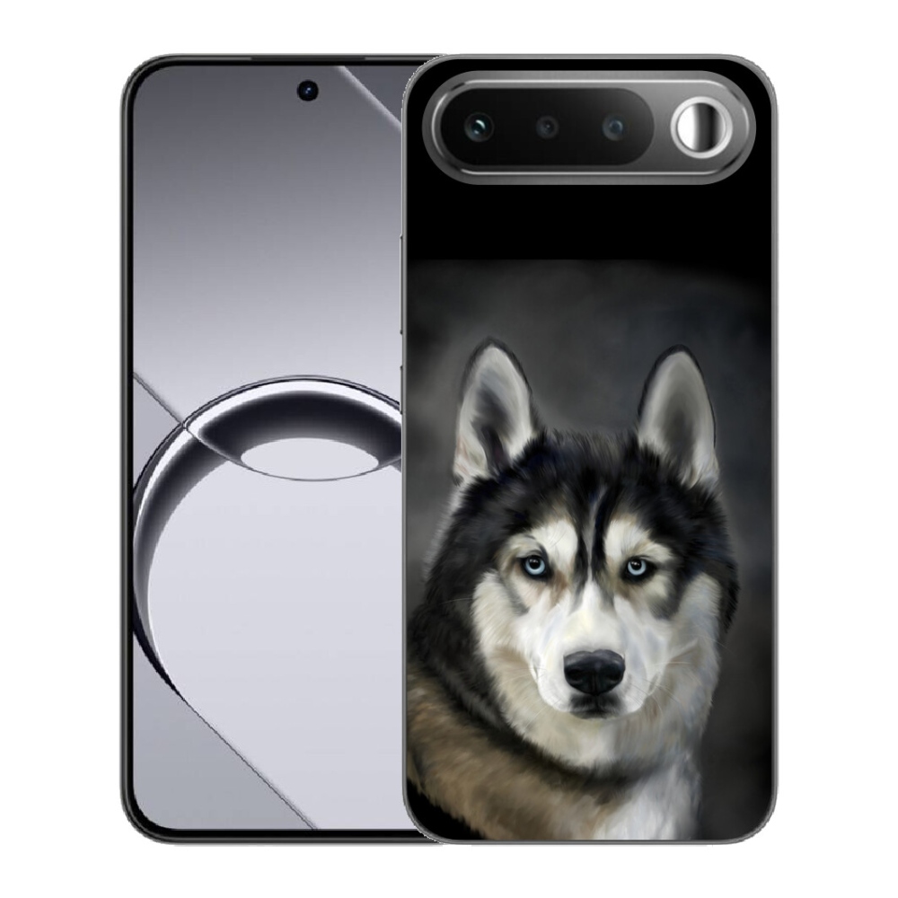 Gelový kryt mmCase na Realme 16 5G - husky