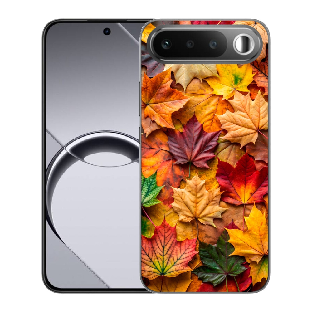 Gelový kryt mmCase na Realme 16 5G - javorové listy 2