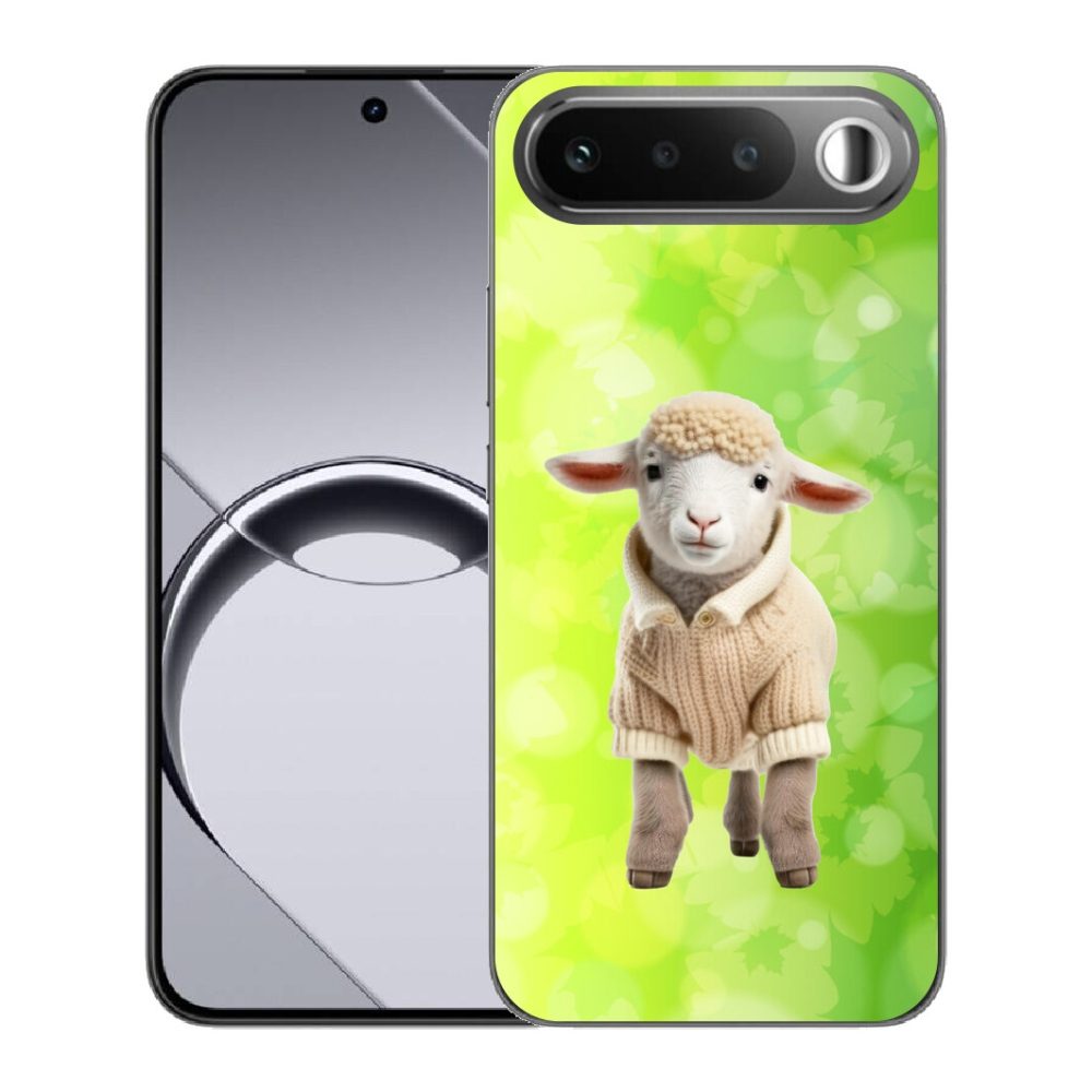 Gelový kryt mmCase na Realme 16 5G - jehně ve svetru