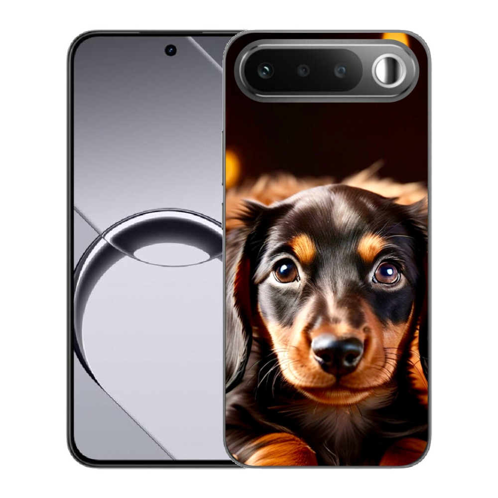Gelový kryt mmCase na Realme 16 5G - jezevčík