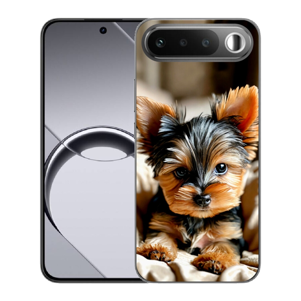 Gelový kryt mmCase na Realme 16 5G - jorkšír 11