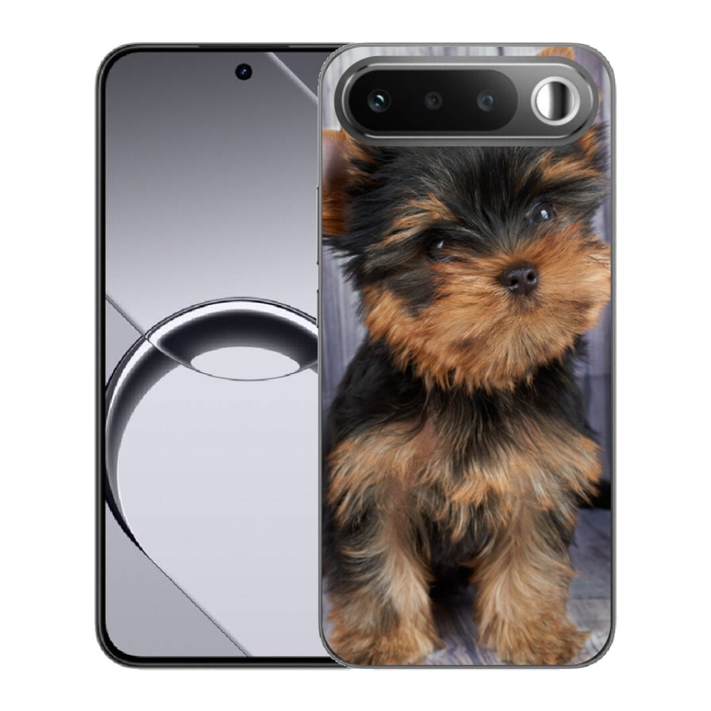 Gelový kryt mmCase na Realme 16 5G - jorkšír 9