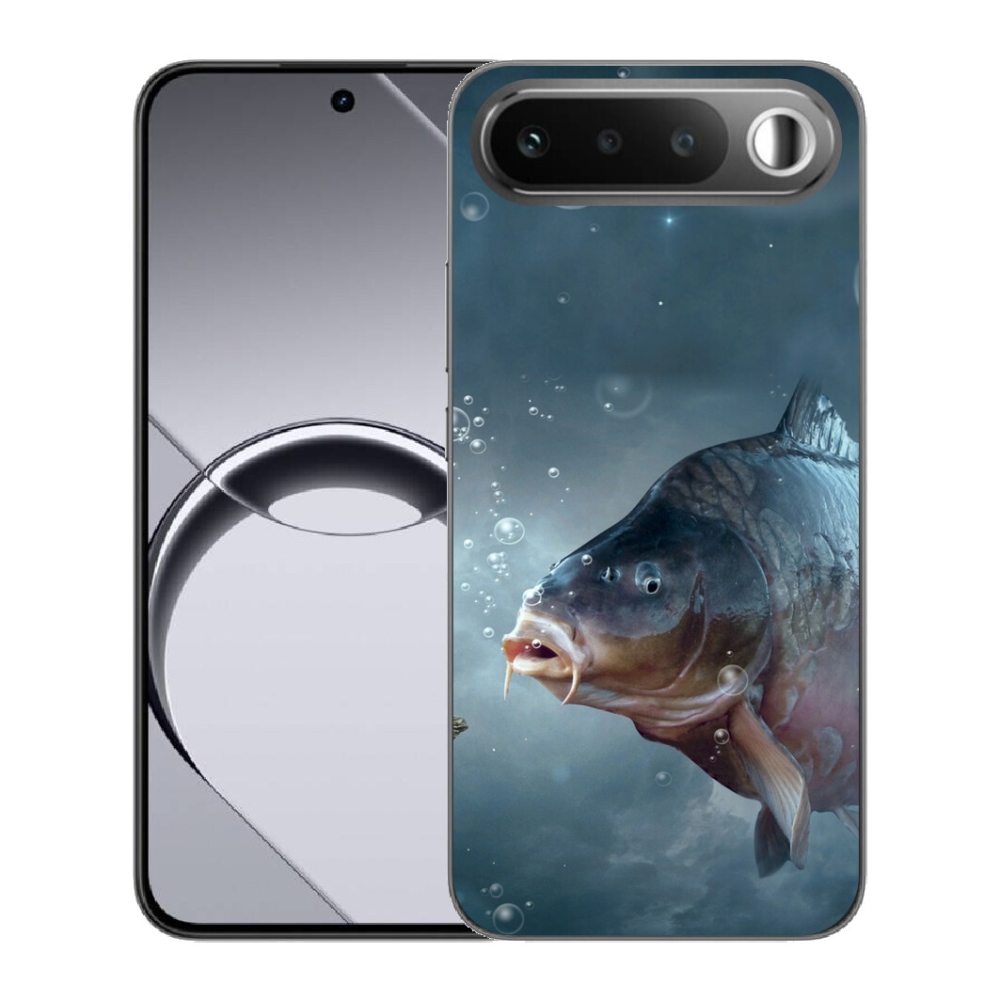 Gelový kryt mmCase na Realme 16 5G - kapr a bublinky