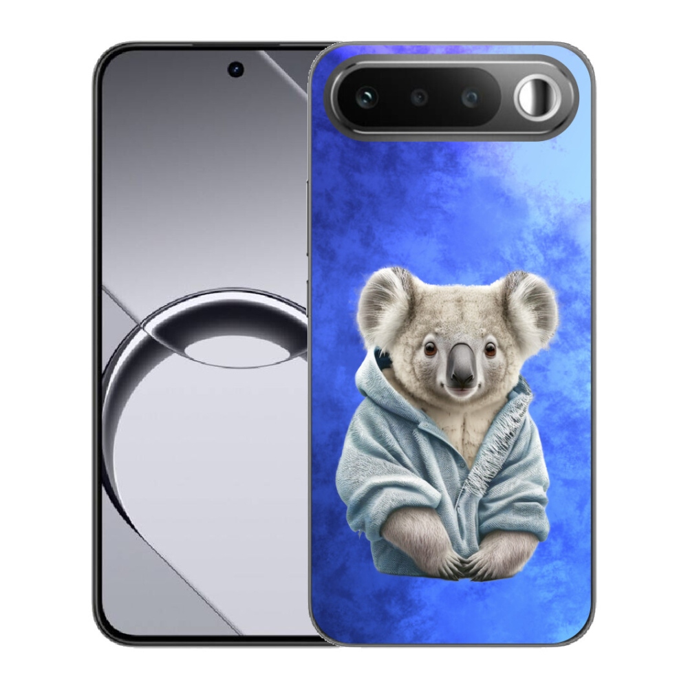 Gelový kryt mmCase na Realme 16 5G - koala ve svetru