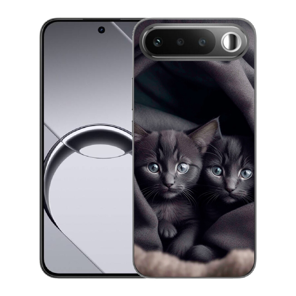 Gelový kryt mmCase na Realme 16 5G - kočičí duo