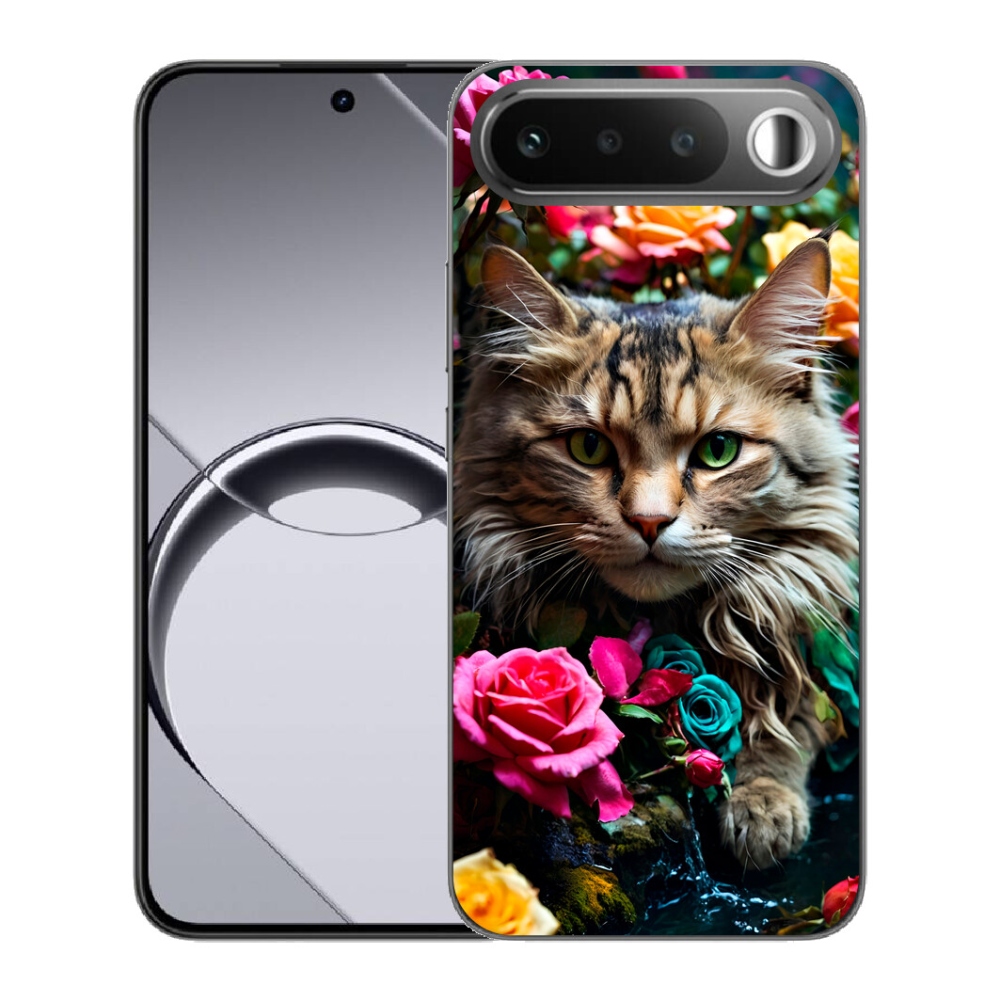 Gelový kryt mmCase na Realme 16 5G - kočíčí pohled 2