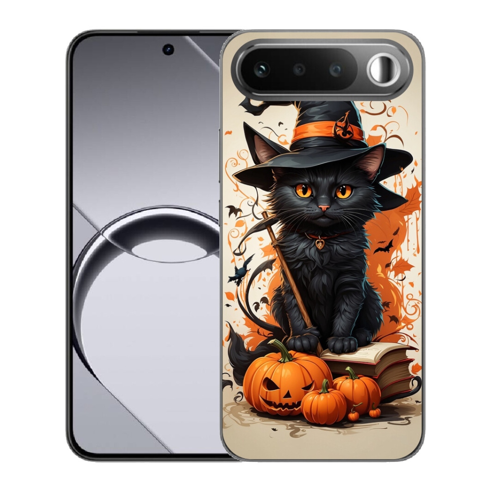 Gelový kryt mmCase na Realme 16 5G - kocour čaroděj