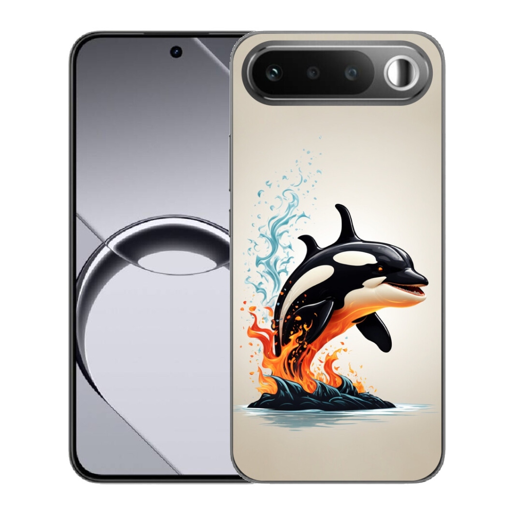 Gelový kryt mmCase na Realme 16 5G - kosatka