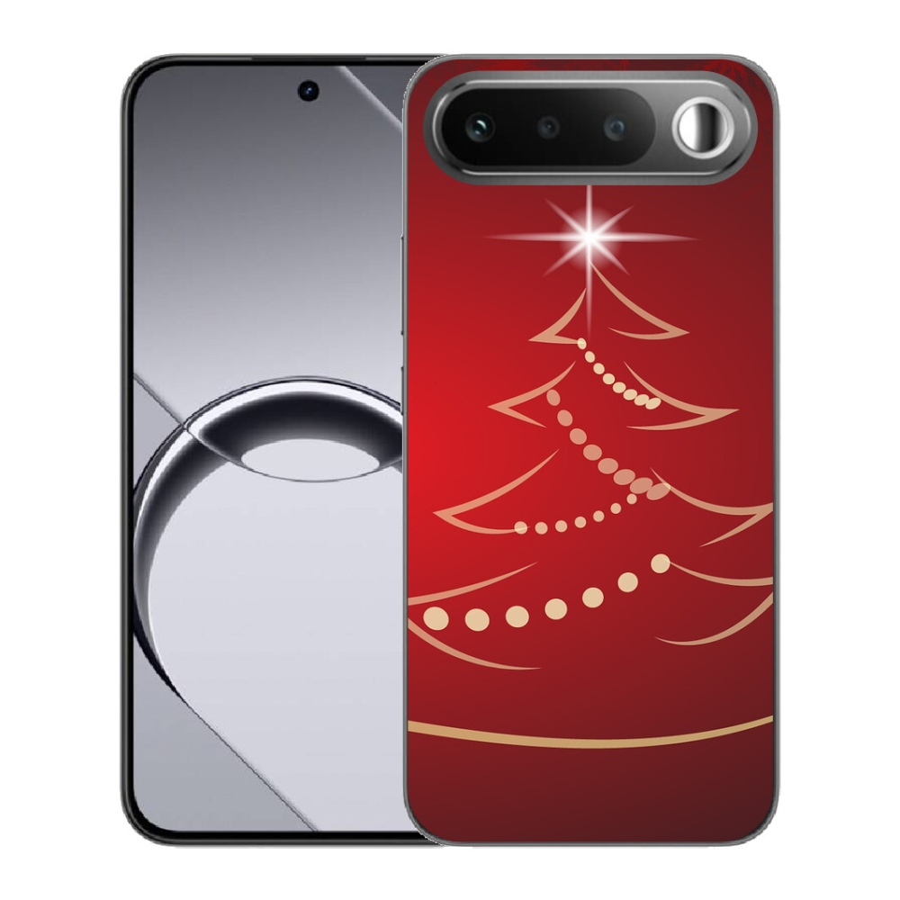 Gelový kryt mmCase na Realme 16 5G - kreslený vánoční stromek