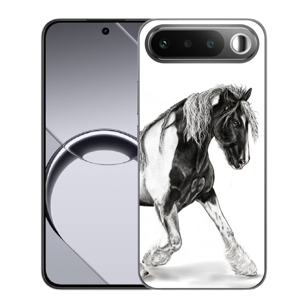 Gelový kryt mmCase na Realme 16 5G - kůň