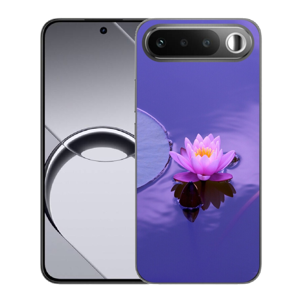 Gelový kryt mmCase na Realme 16 5G - květ na hladině