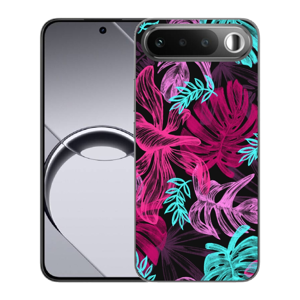 Gelový kryt mmCase na Realme 16 5G - květiny 1