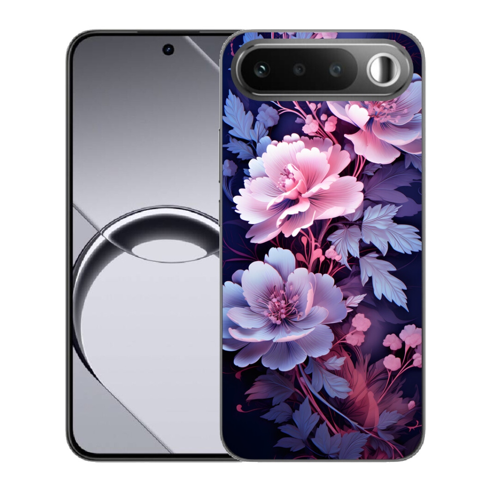 Gelový kryt mmCase na Realme 16 5G - květiny 11