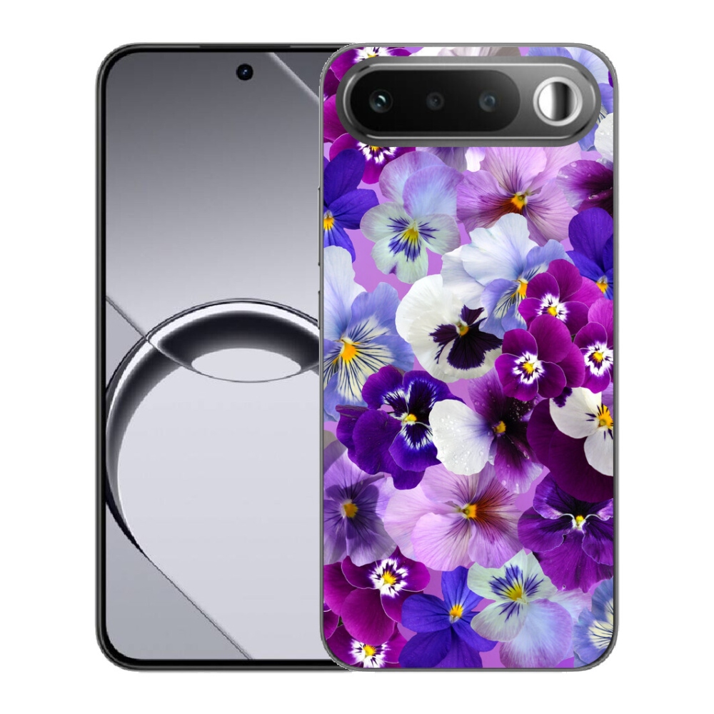 Gelový kryt mmCase na Realme 16 5G - květiny 9