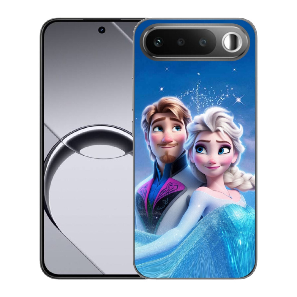 Gelový kryt mmCase na Realme 16 5G - ledové království 1
