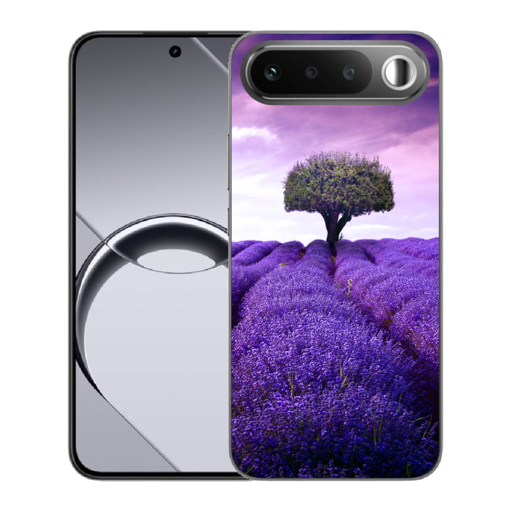 Gelový kryt mmCase na Realme 16 5G - levandulová louka