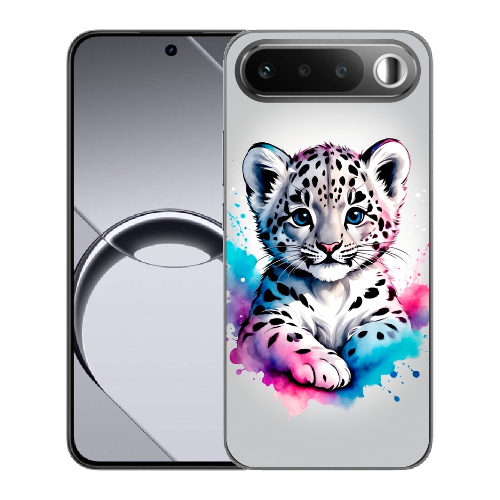 Gelový kryt mmCase na Realme 16 5G - levhartí mládě