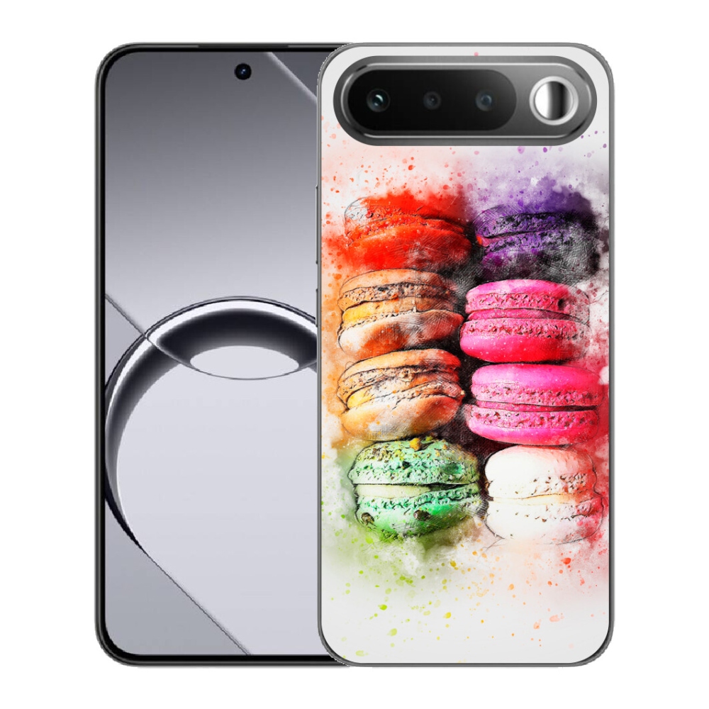 Gelový kryt mmCase na Realme 16 5G - makrónky