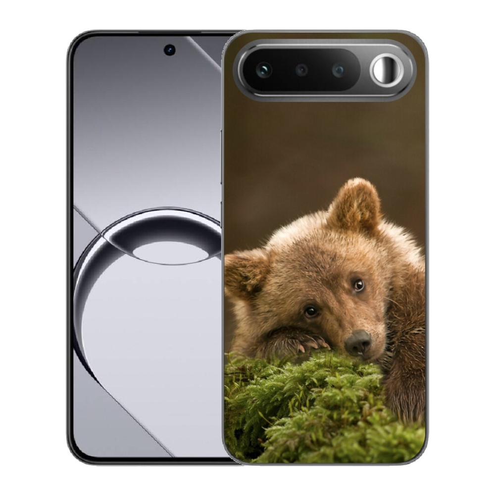 Gelový kryt mmCase na Realme 16 5G - medvěd