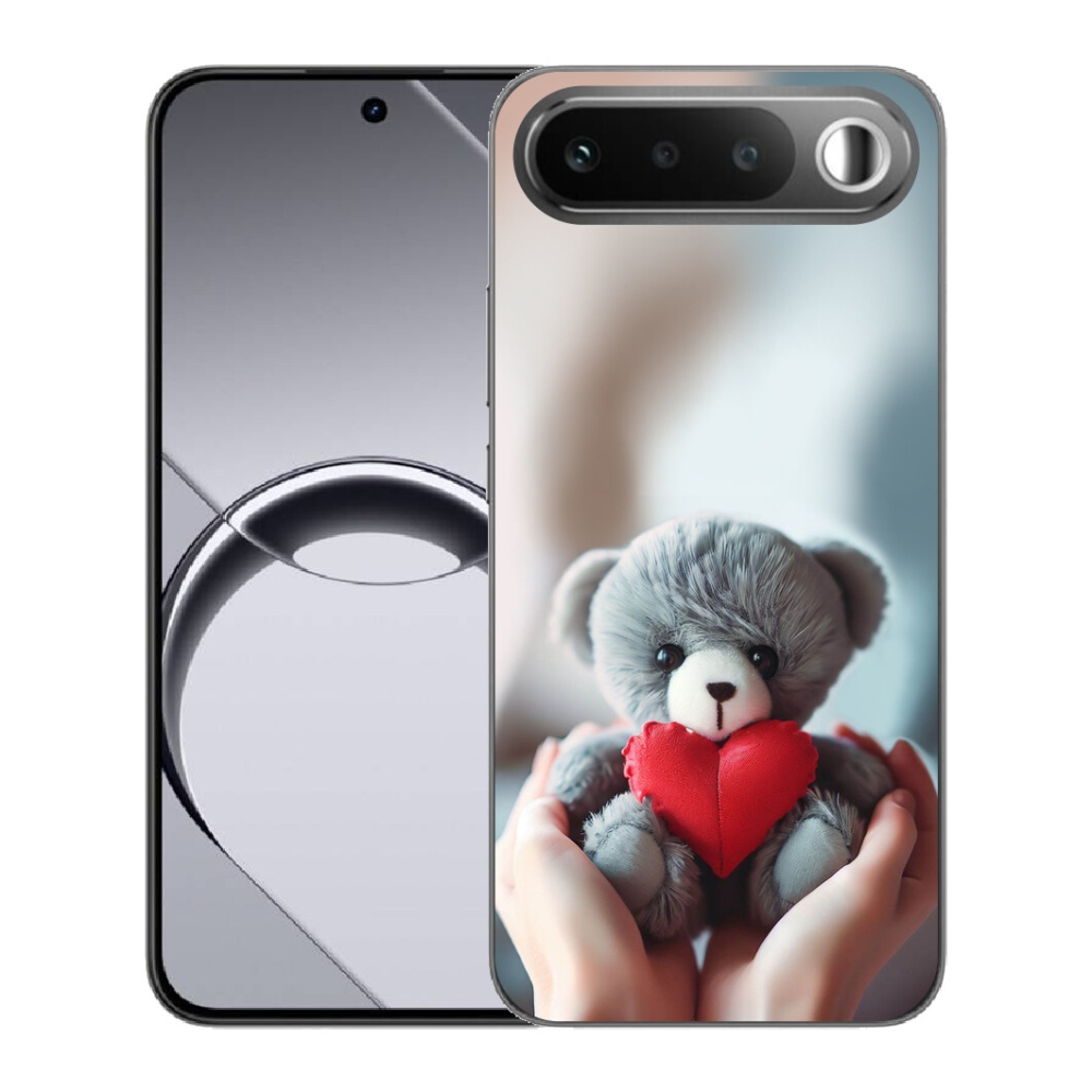 Gelový kryt mmCase na Realme 16 5G - medvídek pro zamilované