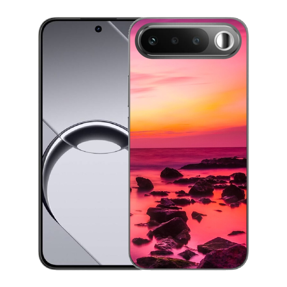 Gelový kryt mmCase na Realme 16 5G - moře a záře