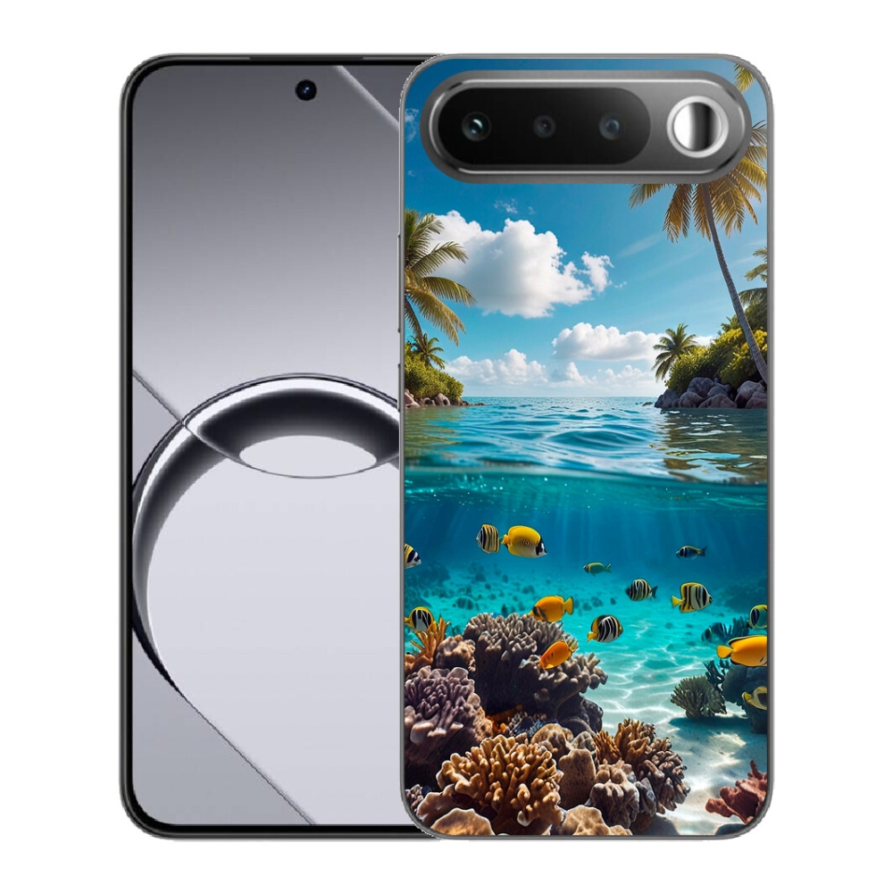 Gelový kryt mmCase na Realme 16 5G - mořský svět 4