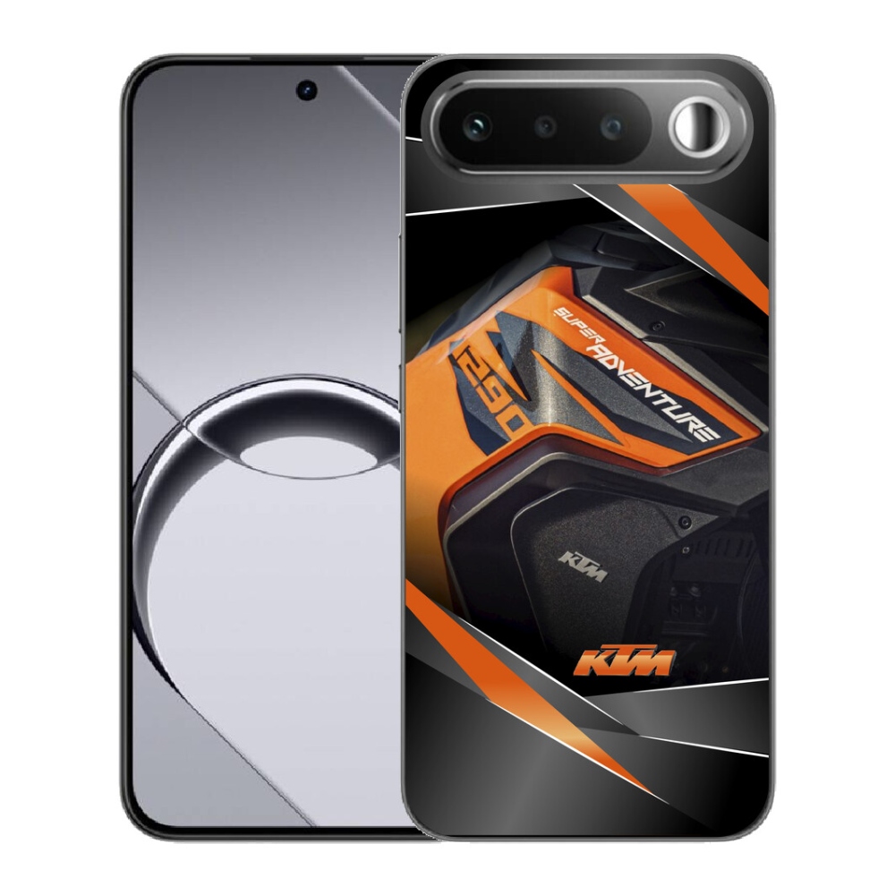 Gelový kryt mmCase na Realme 16 5G - motorka ktm