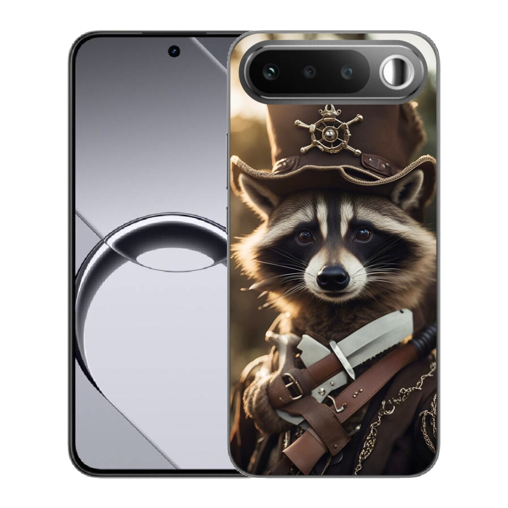 Gelový kryt mmCase na Realme 16 5G - mýval v uniformě