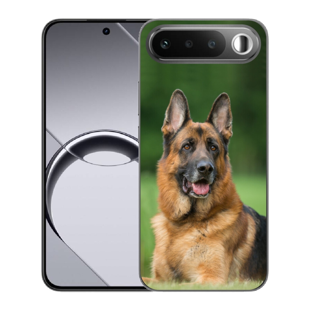 Gelový kryt mmCase na Realme 16 5G - německý ovčák