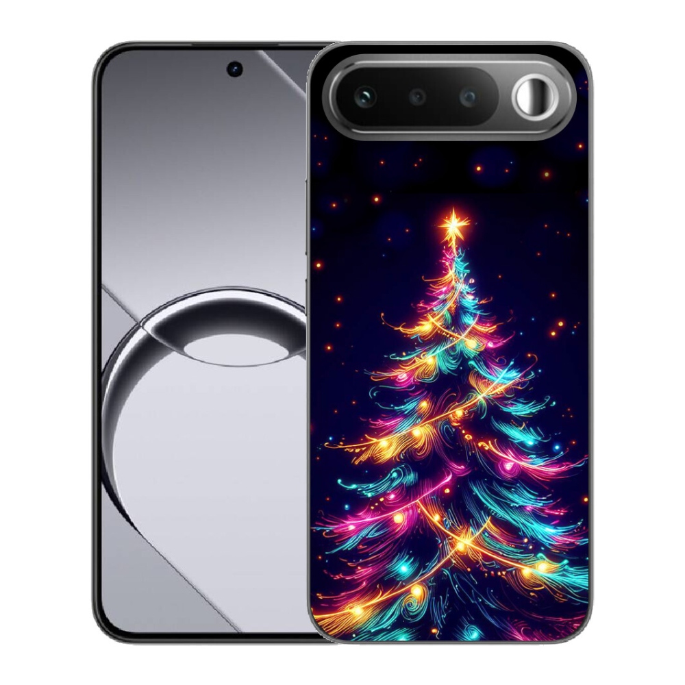 Gelový kryt mmCase na Realme 16 5G - neonový vánoční stromek