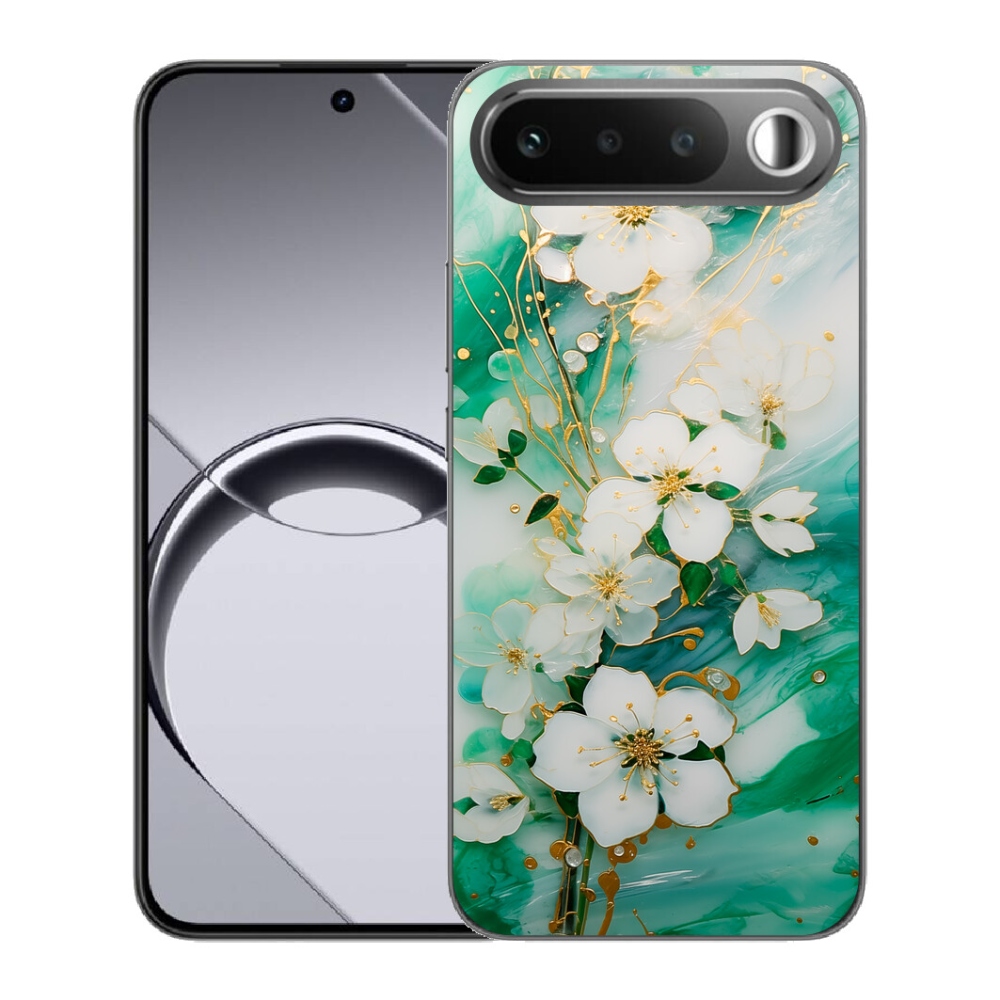 Gelový kryt mmCase na Realme 16 5G - něžné květy