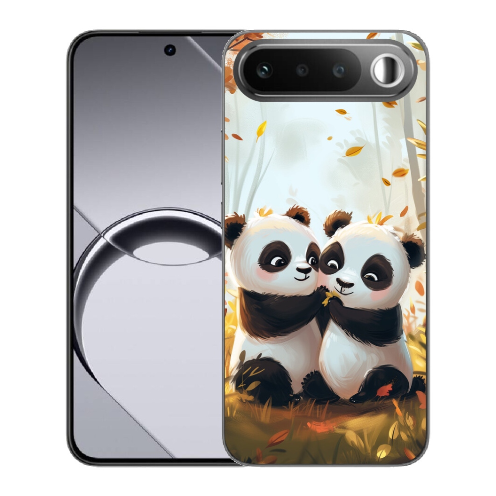Gelový kryt mmCase na Realme 16 5G - pandy