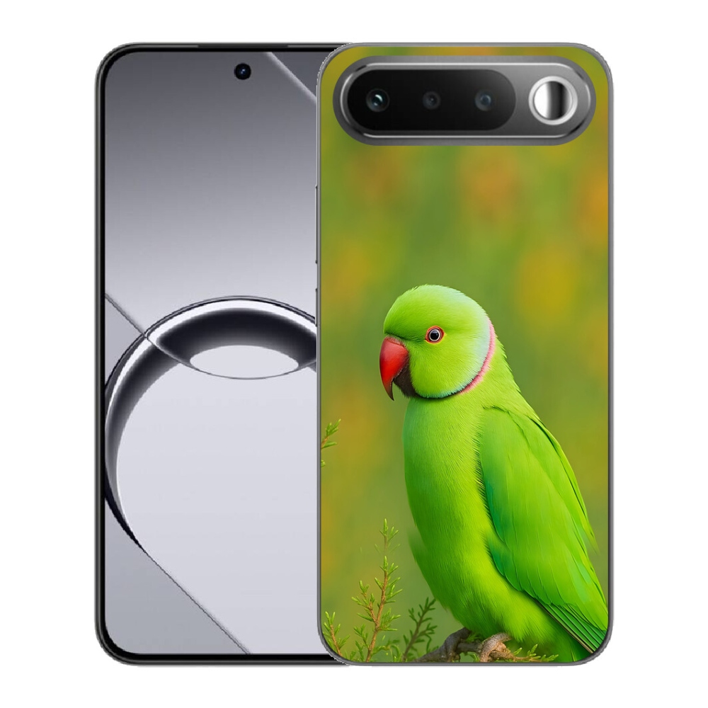 Gelový kryt mmCase na Realme 16 5G - papoušek alexandr 2