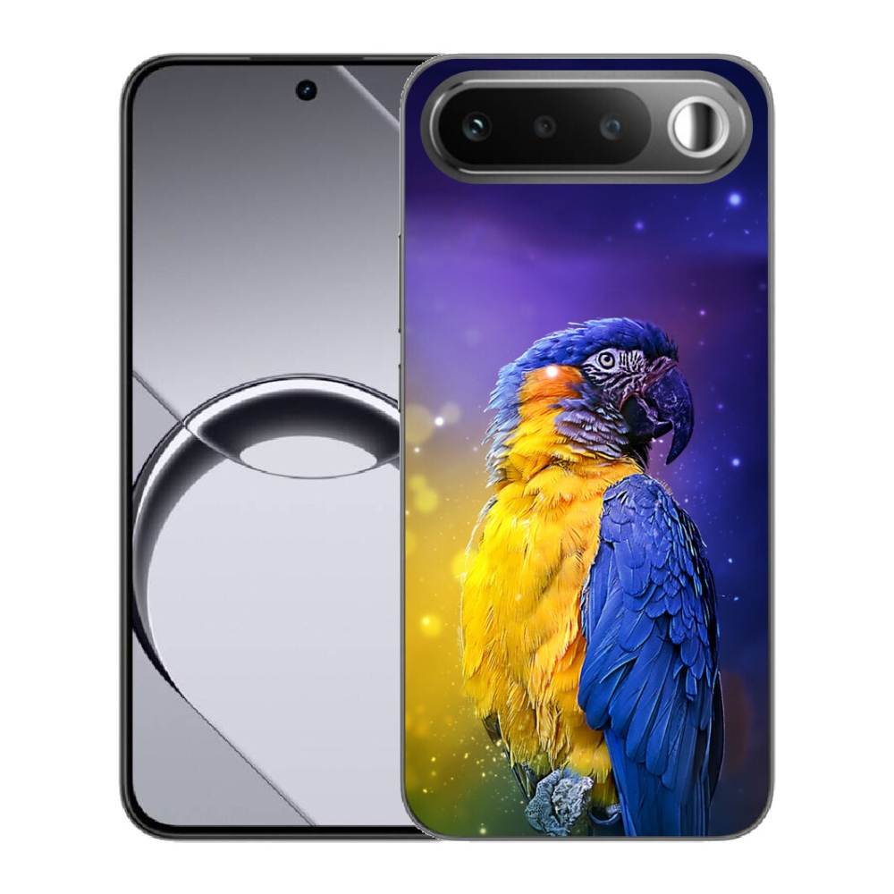 Gelový kryt mmCase na Realme 16 5G - papoušek ara 1