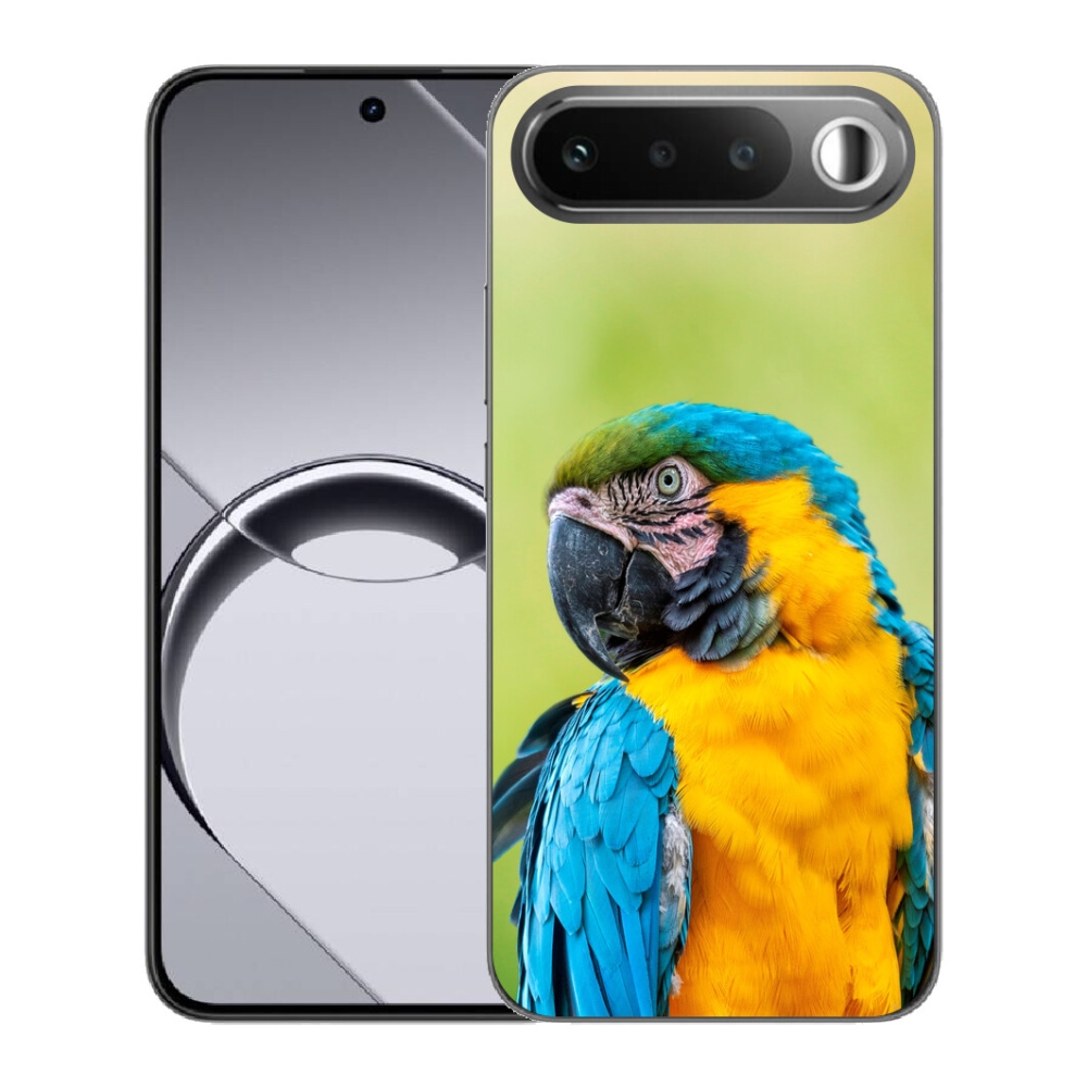 Gelový kryt mmCase na Realme 16 5G - papoušek ara 2