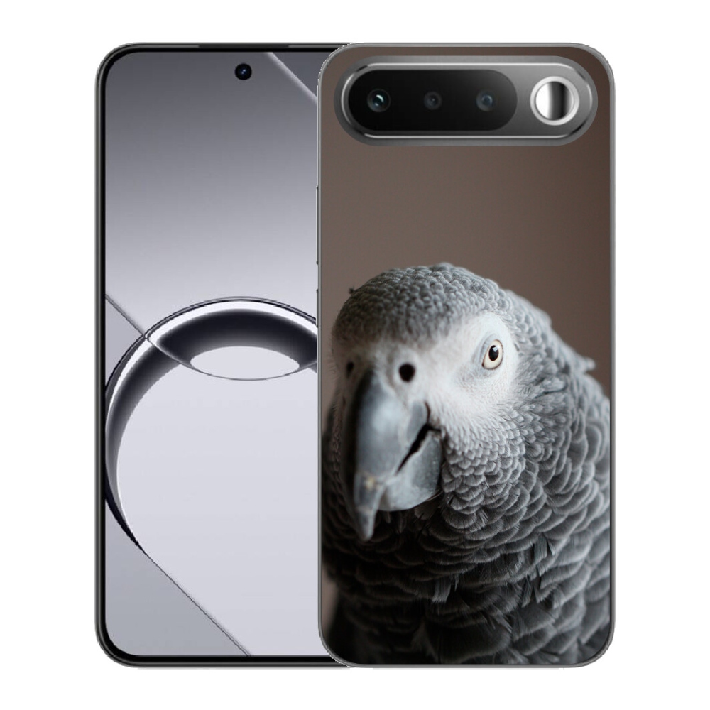 Gelový kryt mmCase na Realme 16 5G - papoušek žako 2