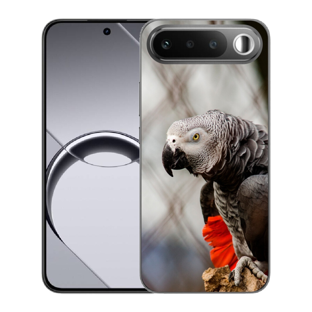 Gelový kryt mmCase na Realme 16 5G - papoušek žako 3