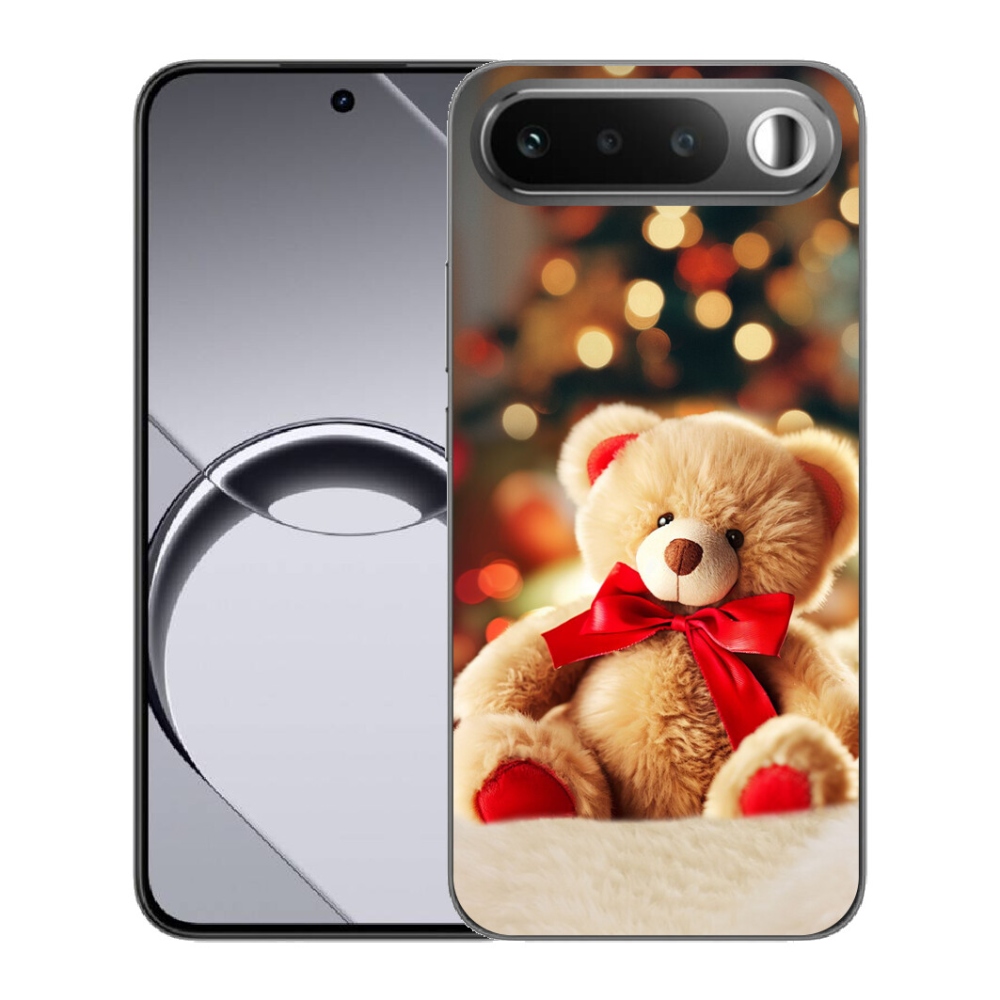 Gelový kryt mmCase na Realme 16 5G - plyšový medvídek