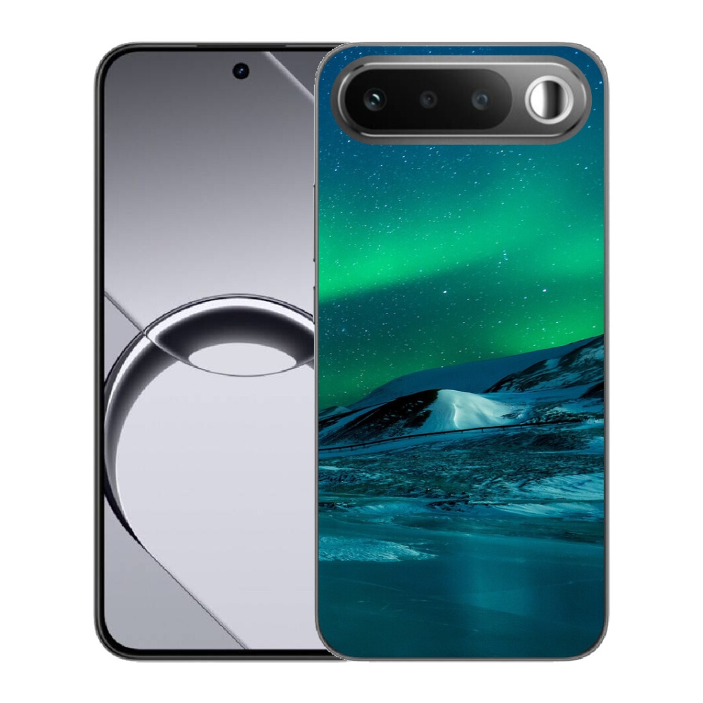 Gelový kryt mmCase na Realme 16 5G - polární záře