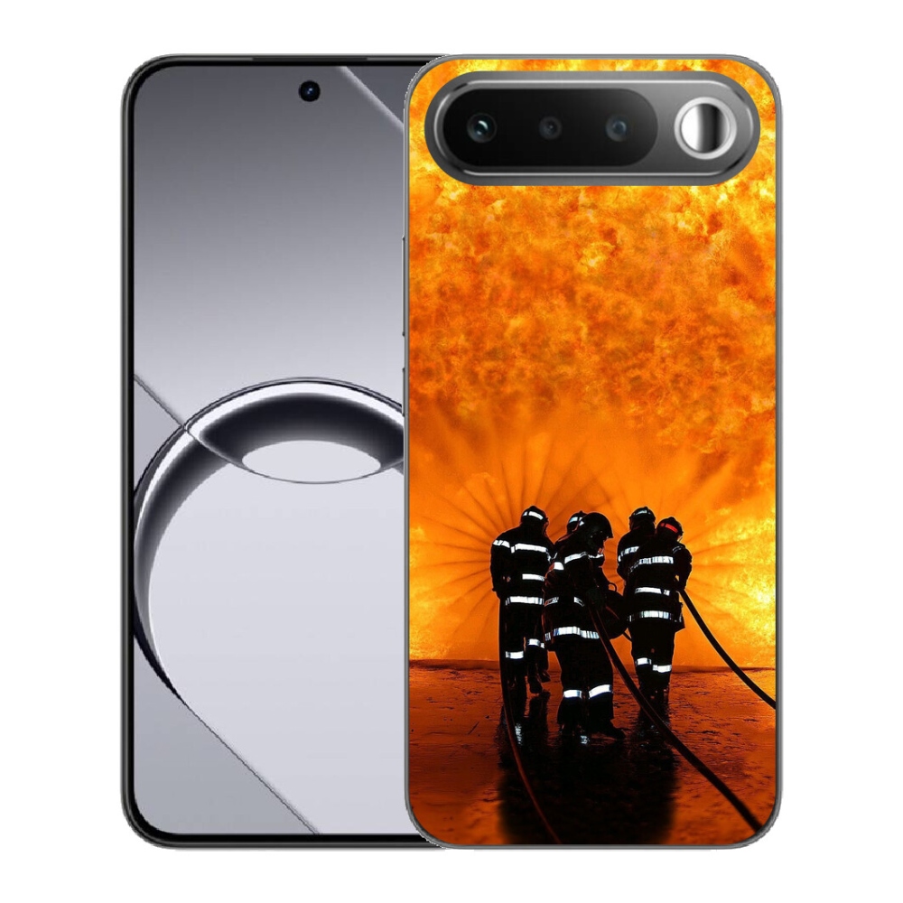 Gelový kryt mmCase na Realme 16 5G - požár
