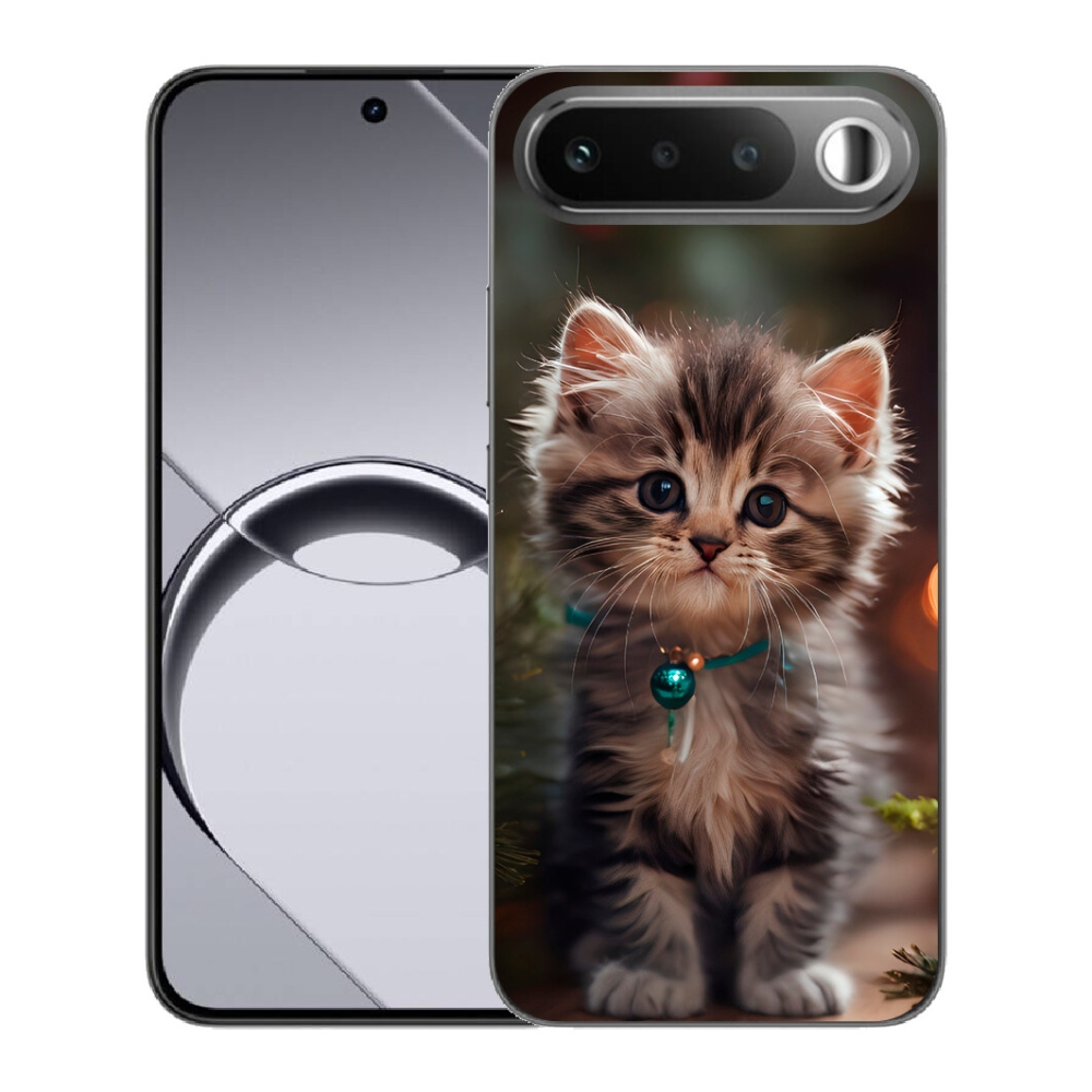 Gelový kryt mmCase na Realme 16 5G - roztomilé kotě 11
