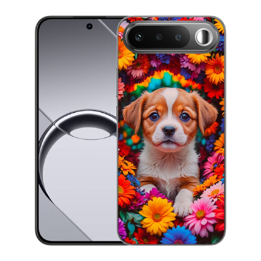 Gelový kryt mmCase na Realme 16 5G - roztomilé štěně