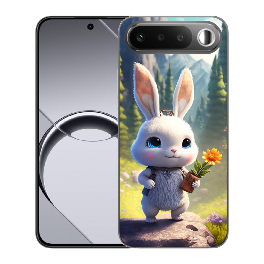 Gelový kryt mmCase na Realme 16 5G - roztomilý králíček