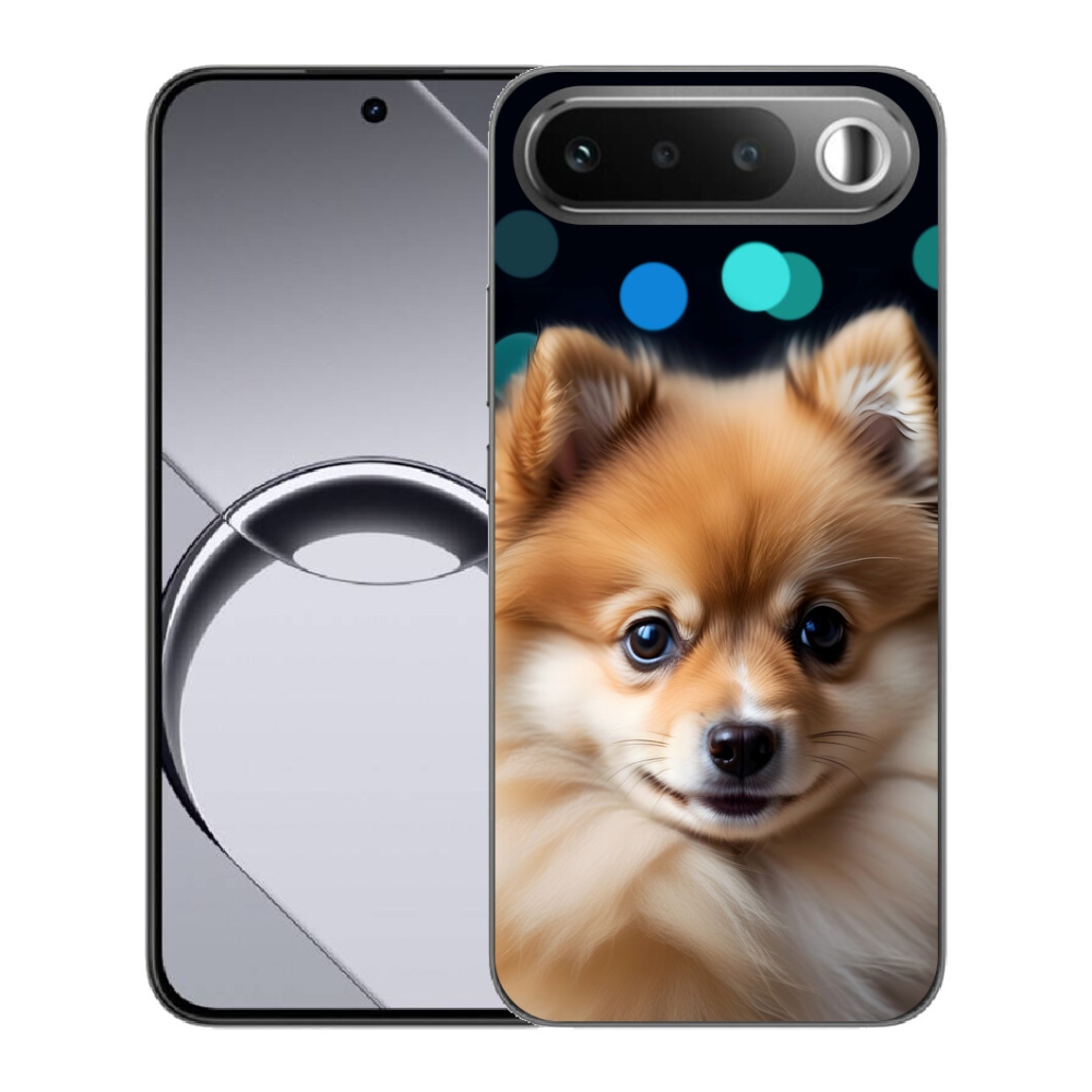 Gelový kryt mmCase na Realme 16 5G - roztomilý pomeranian