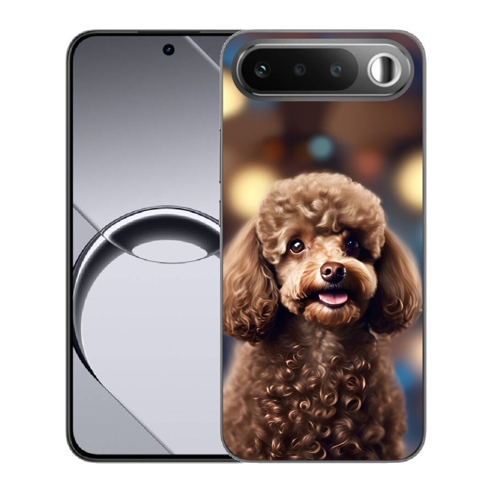 Gelový kryt mmCase na Realme 16 5G - roztomilý pudl